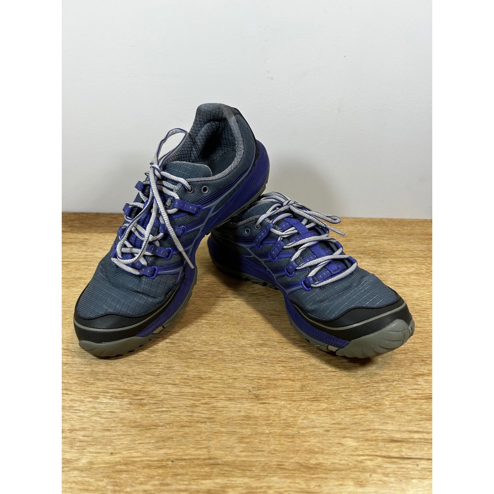 Merrell Performance Trail Running Shoes Womens 8 Dark Slate Blue J01584